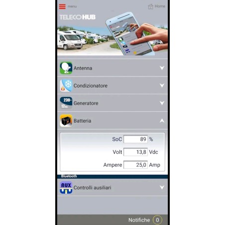 TLI PREMIUM 12/104 LITHIUM BATTERY LIFePO4 H190 BLUETOOTH Case DIN