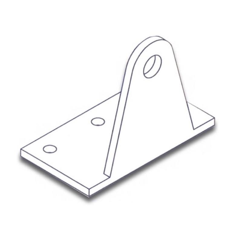 BRACKET FOR TRIGANO LOCKER PISTON - GAS SPRING...