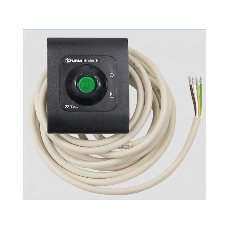 CONTROL CALDERA 230V EL14 NEGRO CON CABLE 3M -...