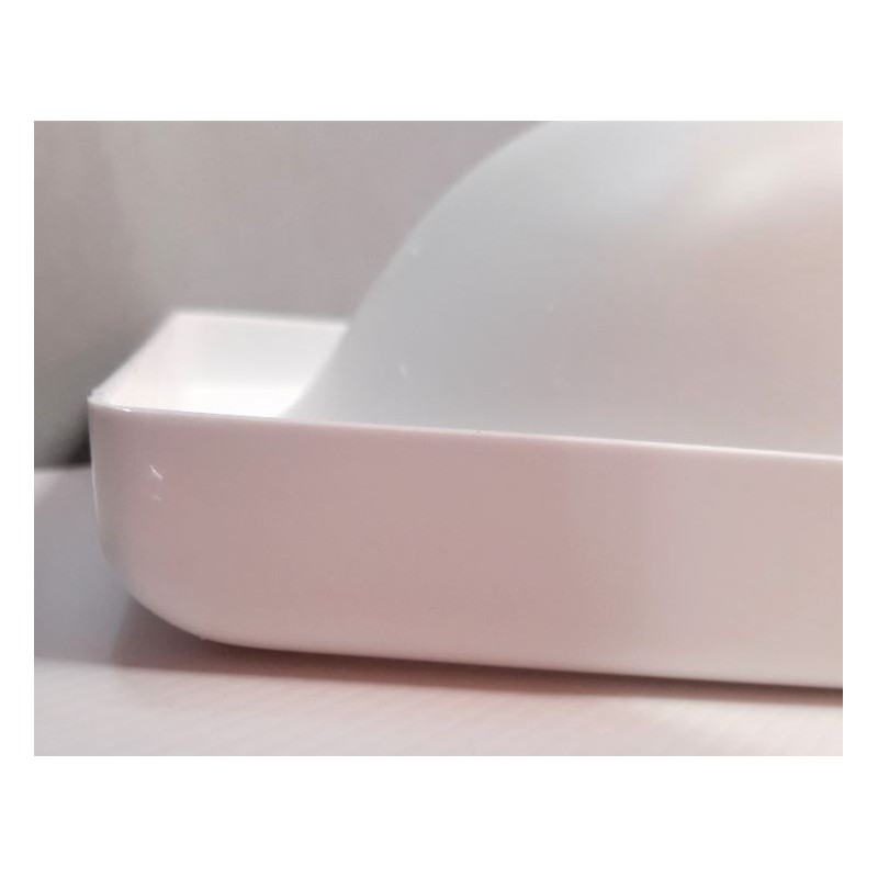Lavandino ad angolo 345x345 bianco per VAN