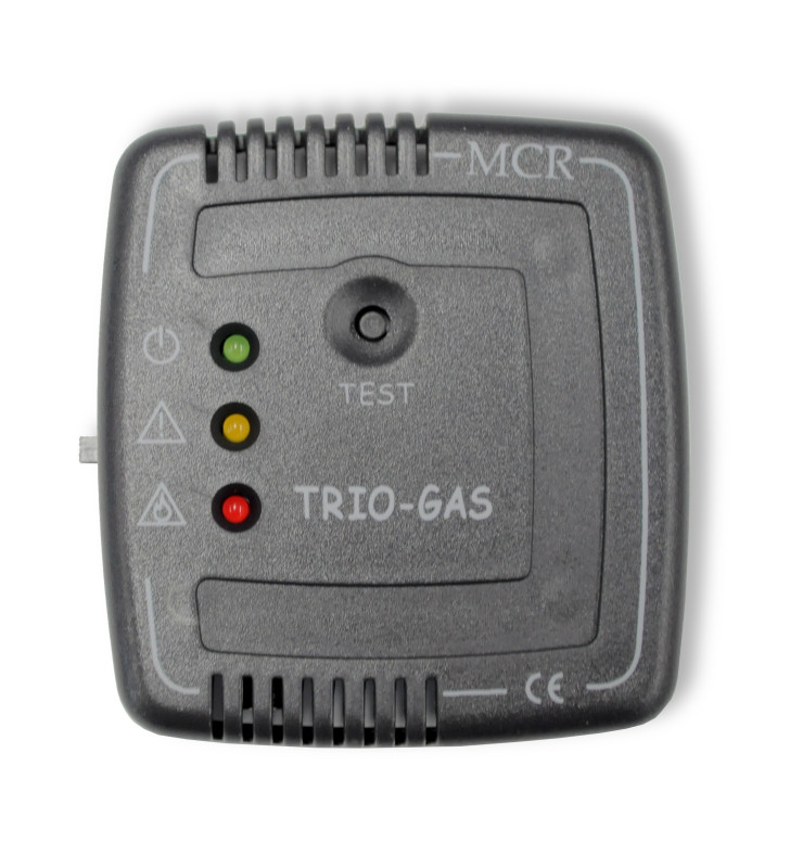 Detector MCR TRIO-GAS 2 sondas 12V gris