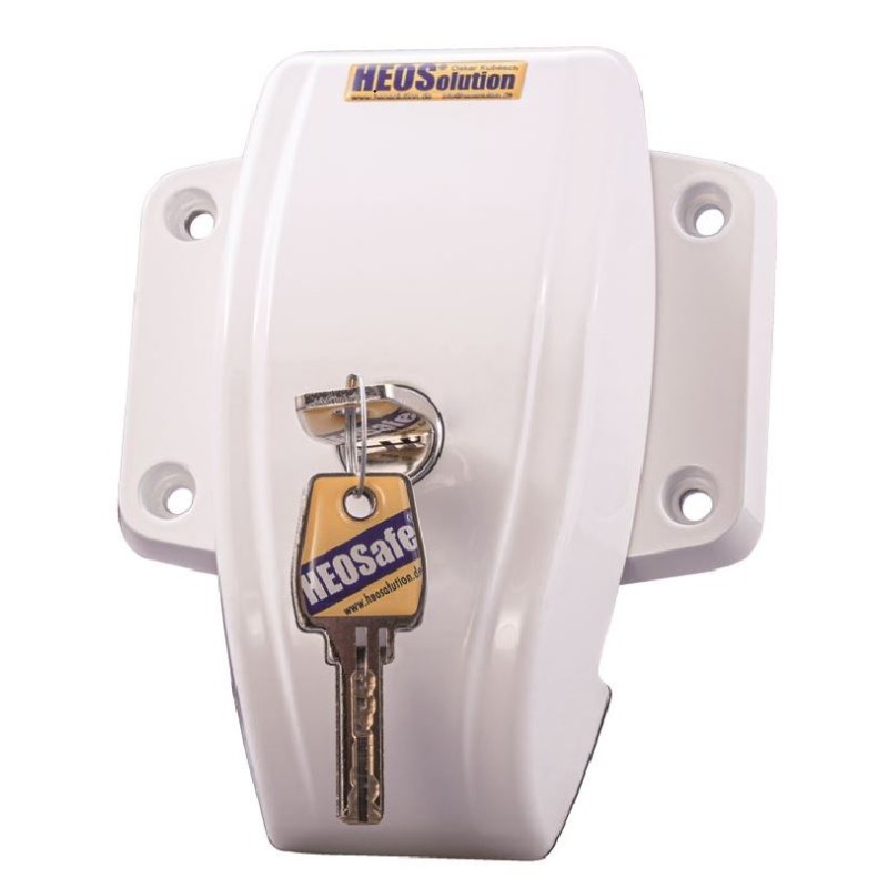 HEOsafe VAN external locks white two pieces...