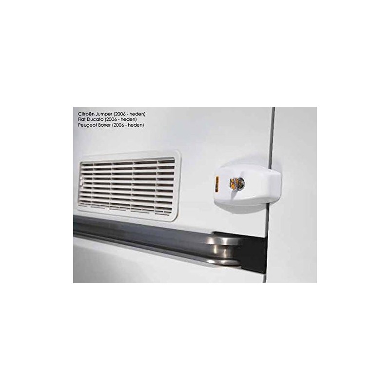 HEOsafe VAN external locks white two pieces...