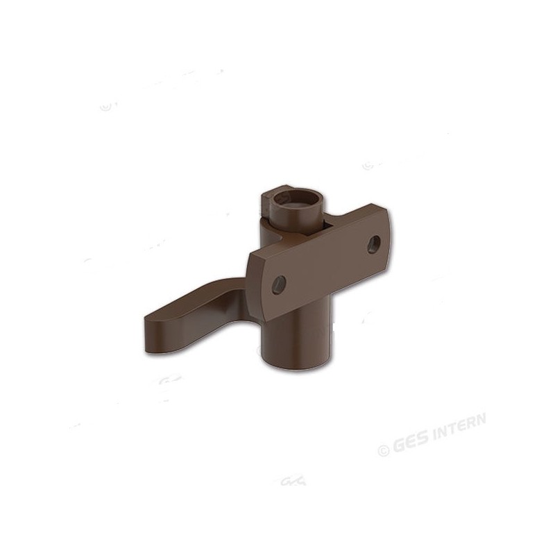 Gancio sinistro marrone per Pusch Lock porte...
