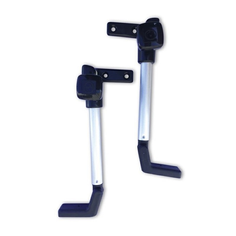 COPPIA BRACCETTI A SCATTO DX/SX 300MM. A SLITTA...