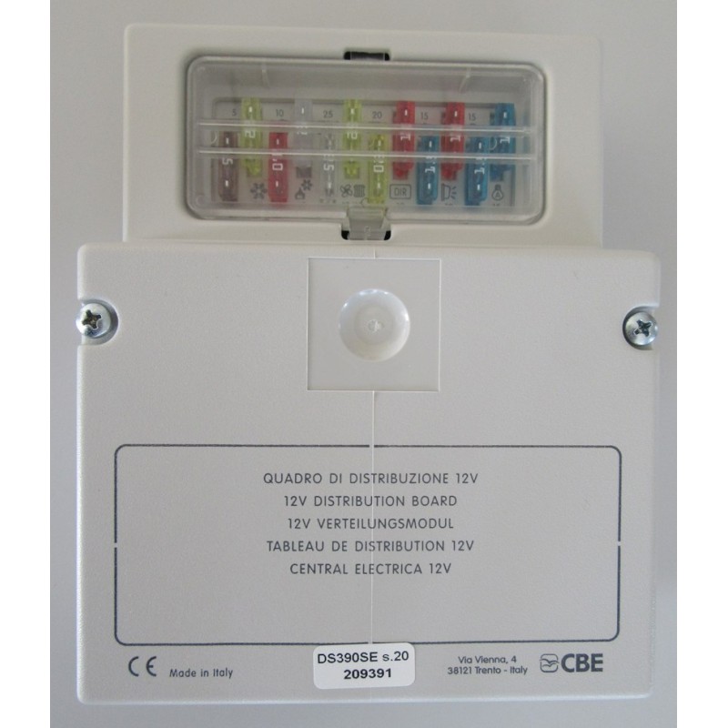CBE QUADRO DI DISTRIBUZIONE 12V DS390-SE -...