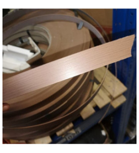 CHANT ABS H 34 MM TH 2 MM BANDE TABAC ST.12 CP 24692 LGMW8