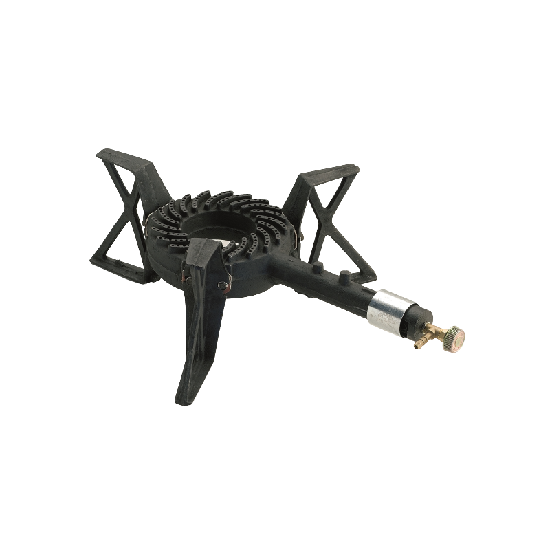 KEMPER FORNELLONE CON 3 PIEDI BRUCIATORE GHISA...