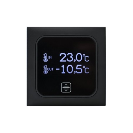 CBE PT738 Digitaler Temperaturtest, graues Touch-Panel – 204738