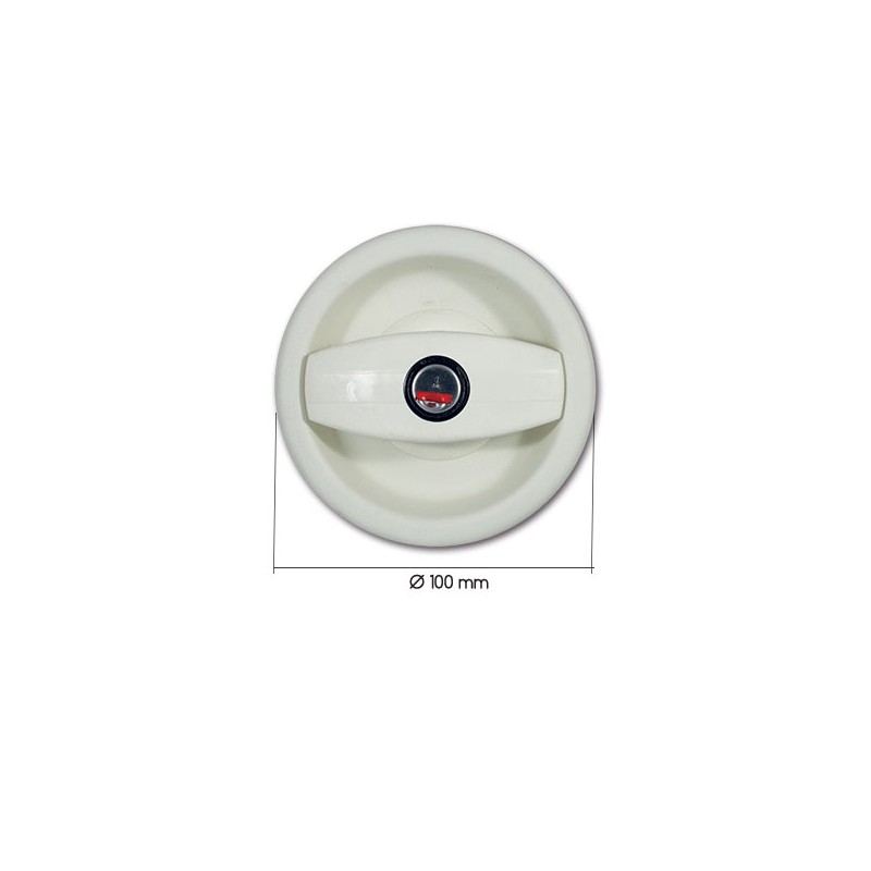 Cerradura universal puerta blanca ZADI c/man DX...