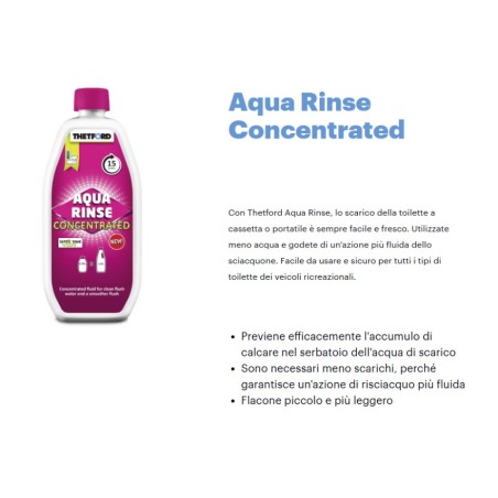 AQUA RINSE KONZENTRAT 750 ml THETFORD- 30651CQ