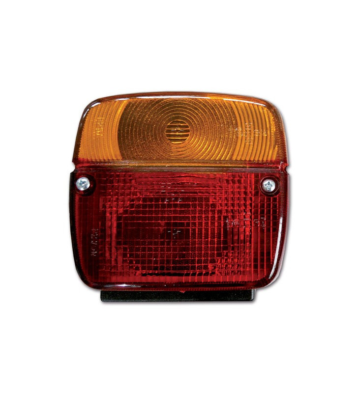 Fanale universale dx-sx 110x101x53 con luce targa