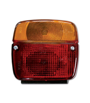 Fanale universale dx-sx 110x101x53 con luce targa