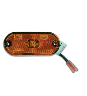 Luce ingombro laterale LED arancio Flatpoint III -...