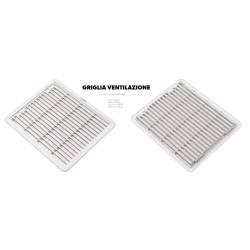 Ventilation grille 373x315h white DOMETIC LS230