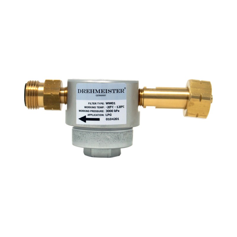 DREHMEISTER SMART Filtre pour bouteilles GPL...