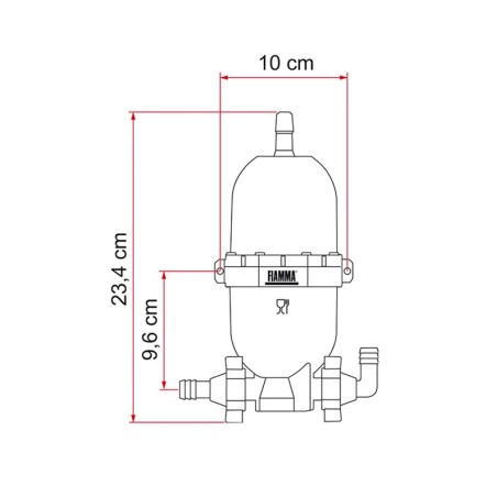 Ausdehnungsgefäß A20 FIAMMA - 0247801-2