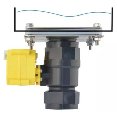 LILIE Valvola a sfera elettrica 530 mmq per svuotamento diretto del serbatoio