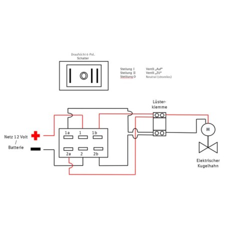 LILIE GrauGELB® Ball valve switch 16811