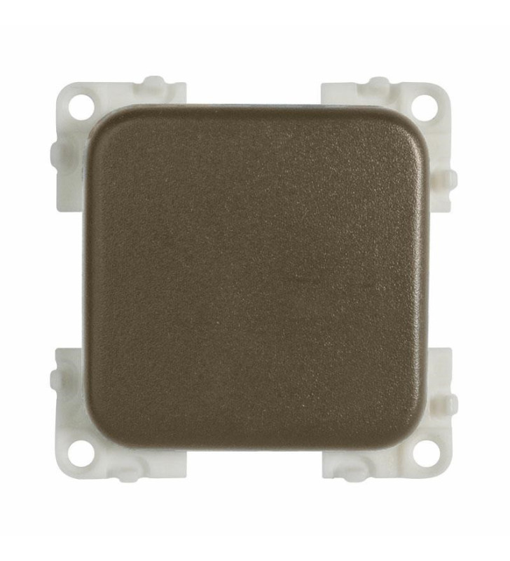 Single-pole switch CBE MCN brown
