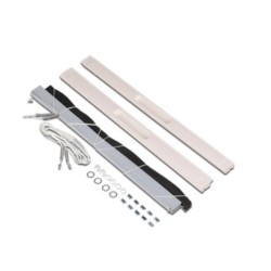 Store avec moustiquaire RAL9001 Midi-Heki 700x500 mm -...