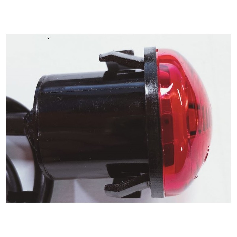 Fanale posteriore a LED S30 rosso 30x32mm