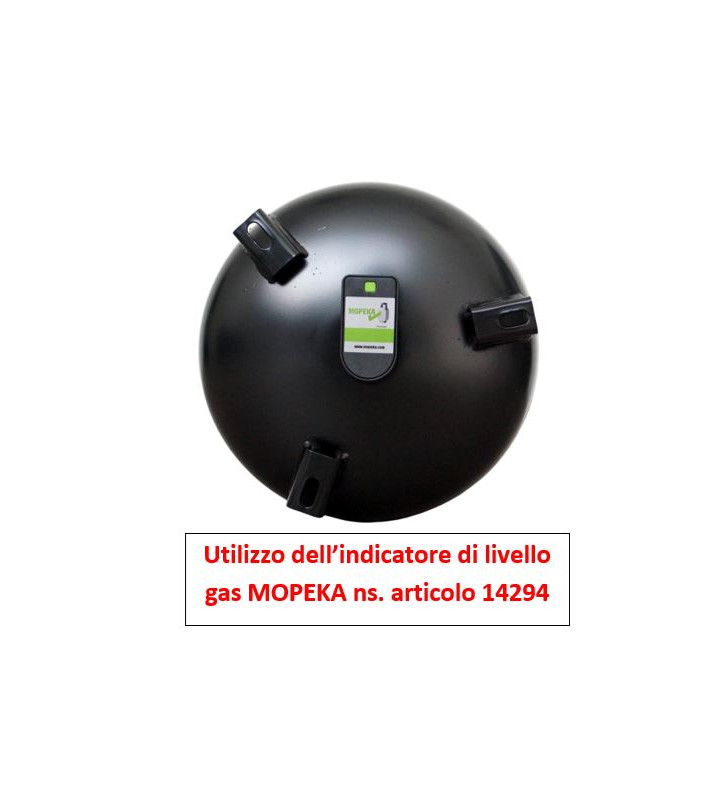 CAMPKO Gasflasche 67R01 Stahl 36 L -...