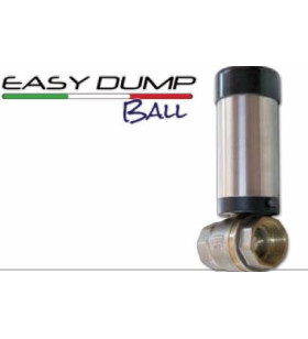 EasyDump Ball 11/4 motorized ball valve