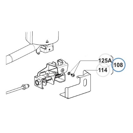 QUEMADOR GAS COMPLETO CSB2,DN16,MES/AES EX 2890604917 / 2890567932 - 289060497