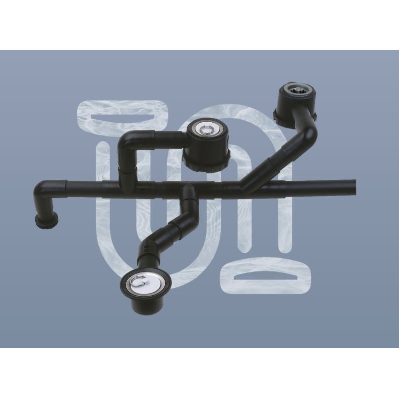 REICH Tubo scarico acque grigie 28x1,5x2 metri...