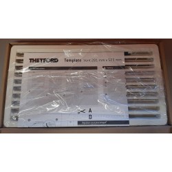 EXTERNAL VENTILATION GRILLE WHITE LARGE THETFORD FRIDGE...