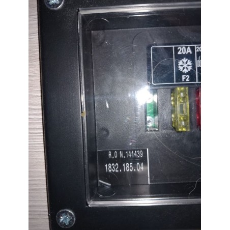 1832.185.04 PERIGORD fuse holder shunt - NORDELETTRONICA