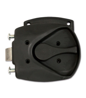 Parte interna negra cerradura LH FAP M1 CEE con solapa - 1059SX0855EPI