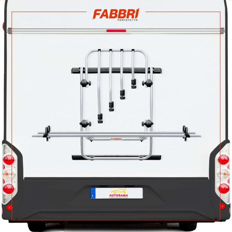 PORTE-VÉLO ARRIÈRE COMPACT FABBRI POUR...