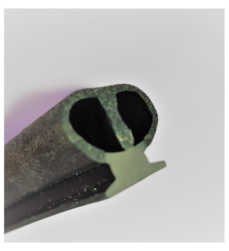 Porte profilée en caoutchouc 5 mt PARAPRESS