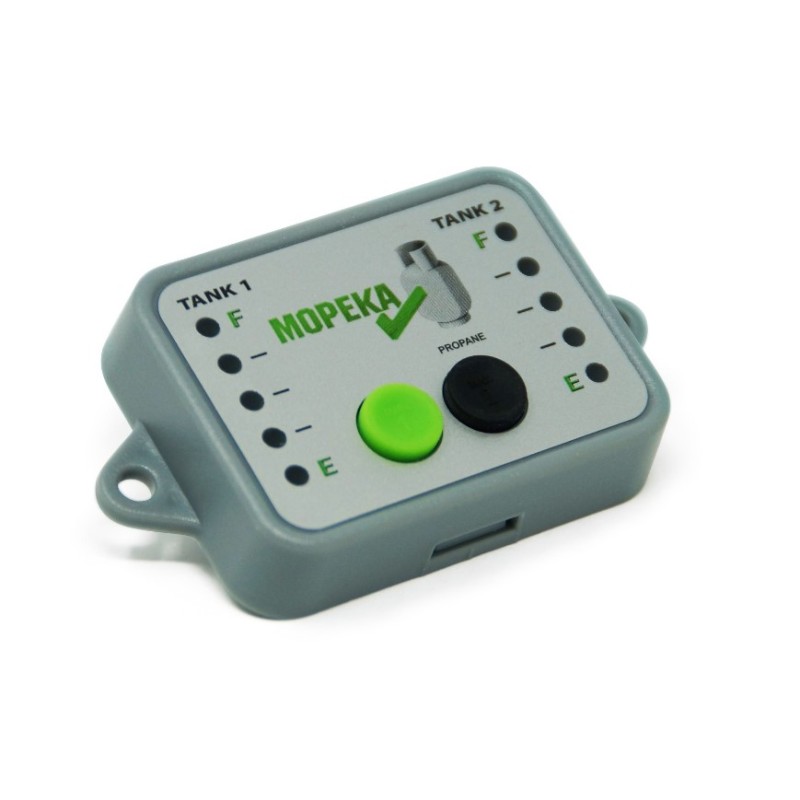 Moniteur x 2 Capteurs de niveau de gaz sans fil...