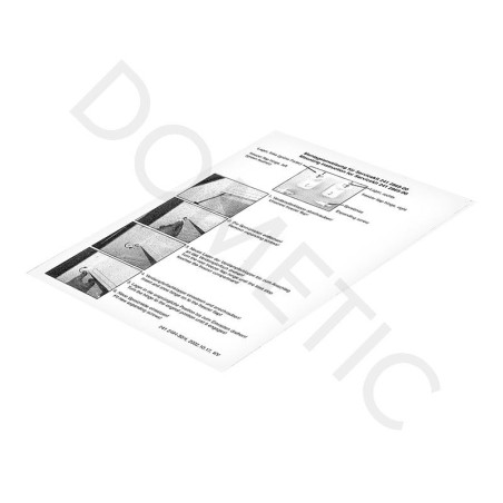 KIT CHARNIÈRES PORTE CONGÉLATEUR RM4000 - 241286500