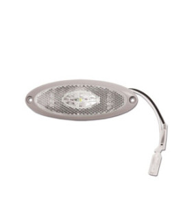 Freigabesignal vorne LED JOKON graue Basis 124x45