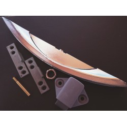 KIT AS197 MANIGLIA IN ABS CROMO LUCIDO