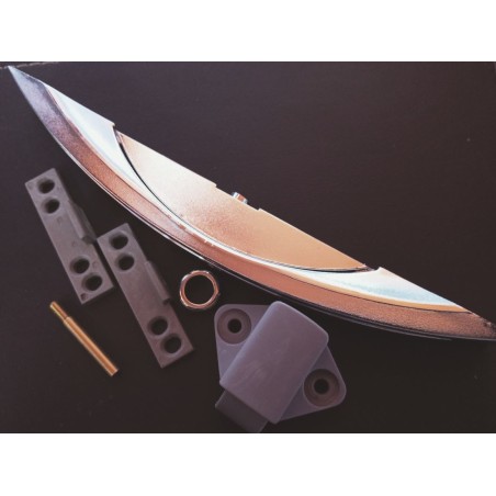 KIT AS197 MANIGLIA IN ABS CROMO LUCIDO