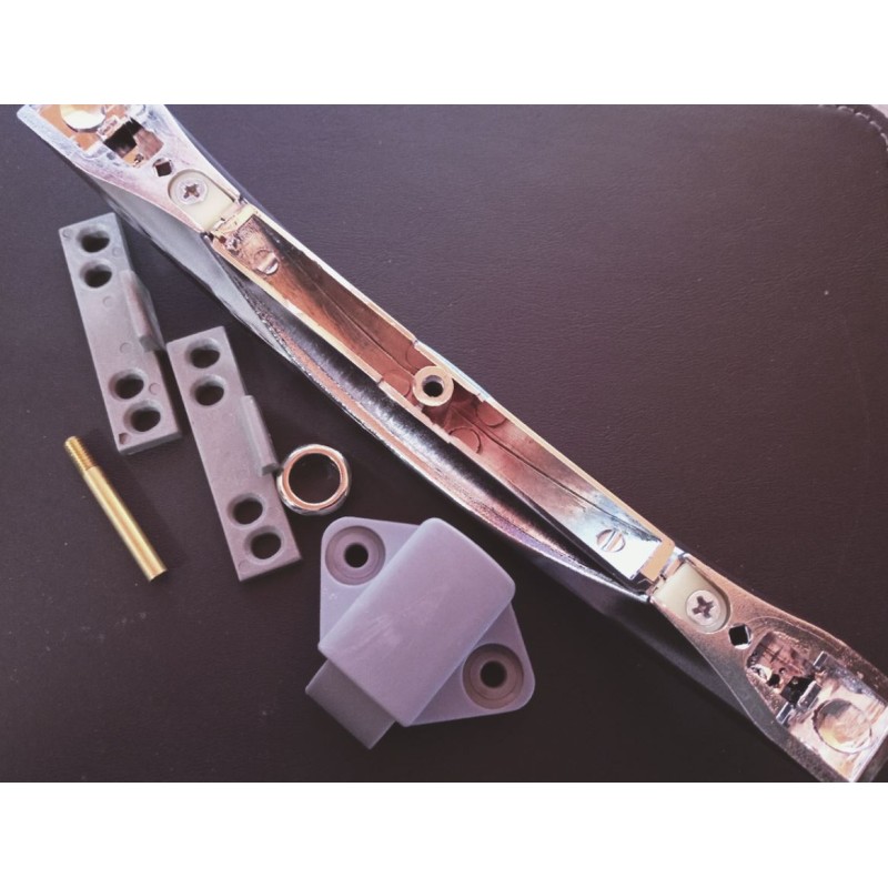 KIT AS197 MANIGLIA IN ABS CROMO LUCIDO