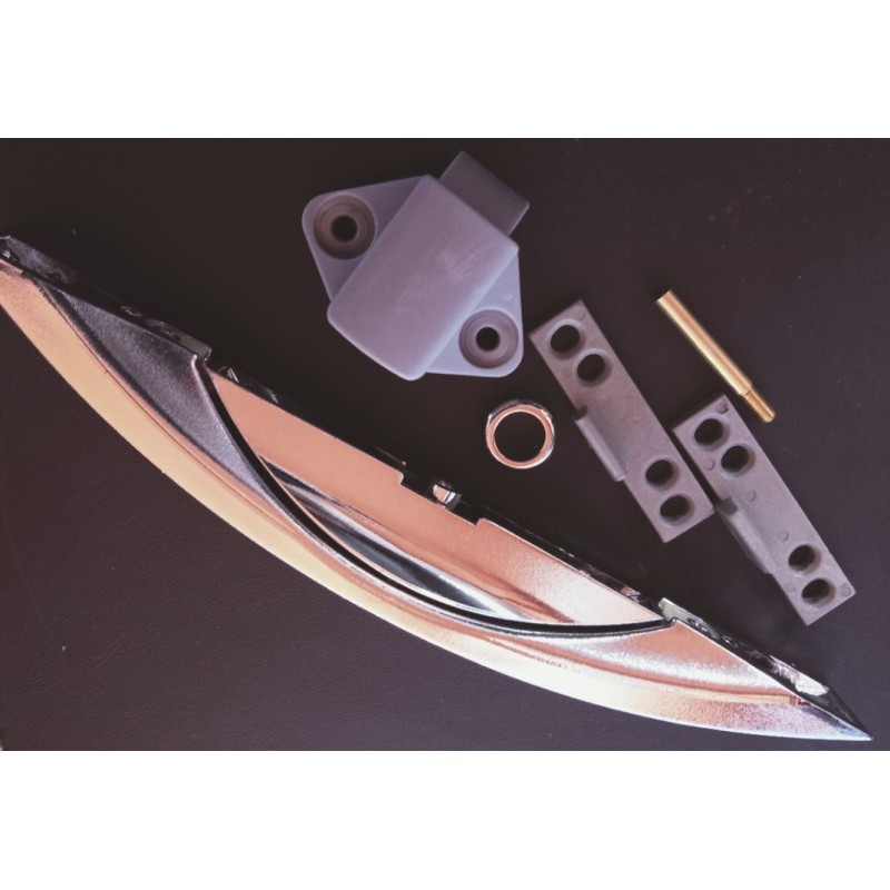 KIT AS197 MANIGLIA IN ABS CROMO LUCIDO