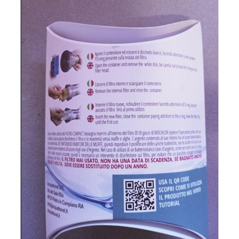 Reemplazo del FILTRO de sedimentos COMPACT...