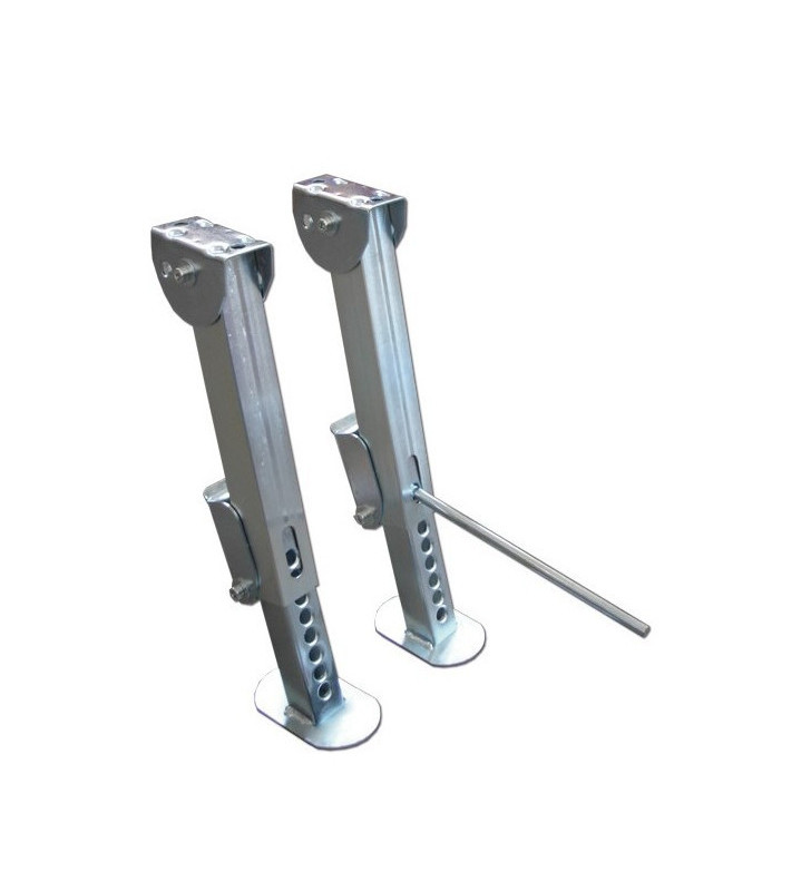 Paire de pieds parking 35/48 cm