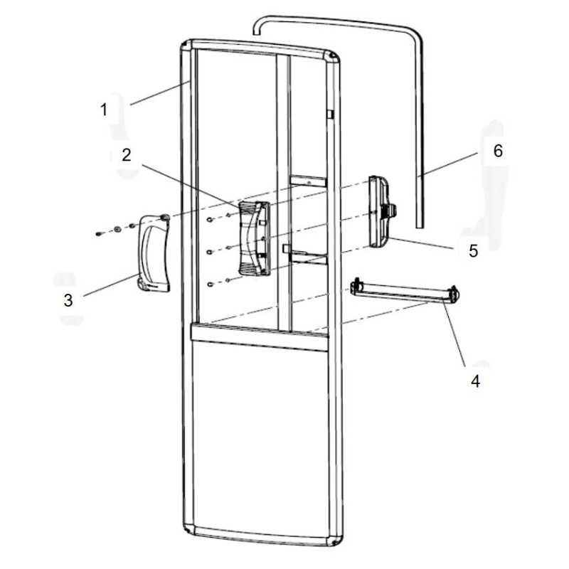 MOUSTIQUAIRE CARAD-RF PORTE CARAD-RF COMPLETE -...