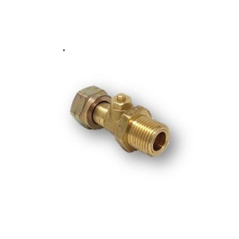 Excess flow safety valve and thermal safety for...