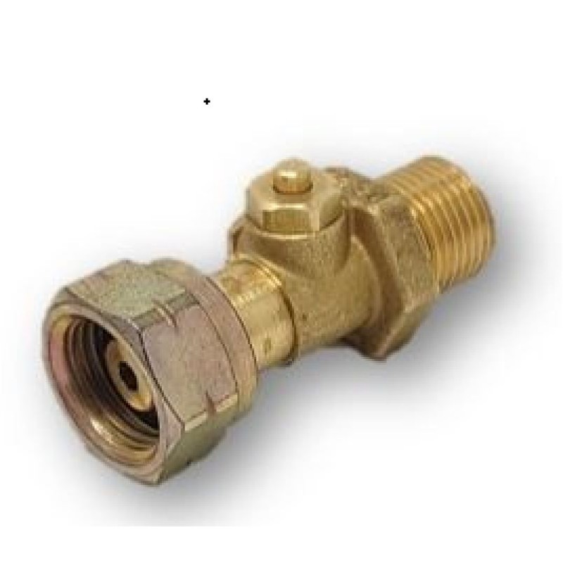 Excess flow safety valve and thermal safety for...
