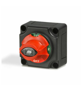 4-position battery selector with rotary knob 300 A