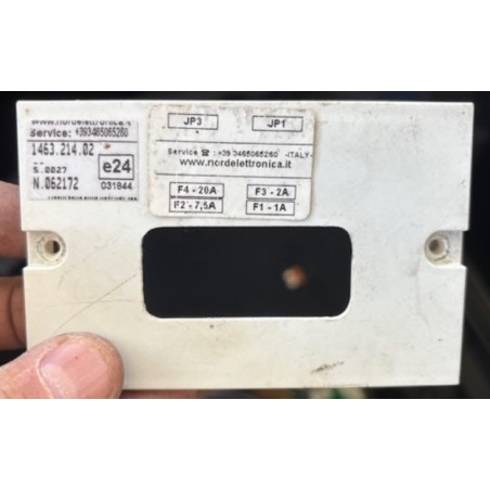 1463.214.02 Dispositif de gestion des utilisateurs Nordelettronica spécifique pour Fleurette