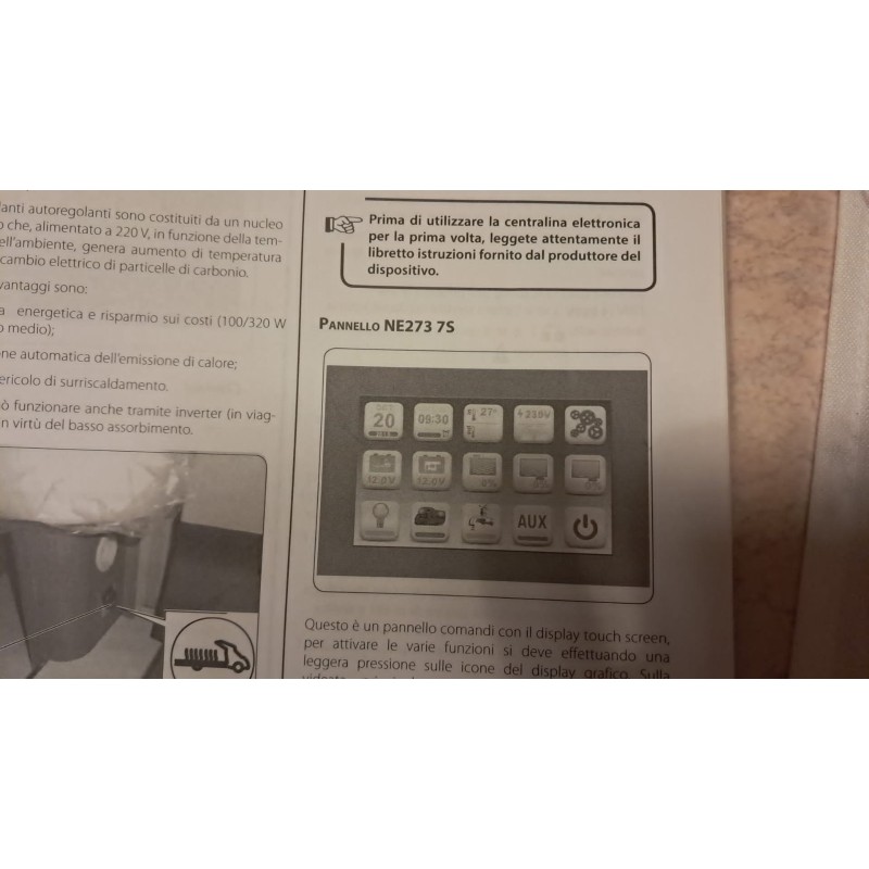 1551.273.02 TOUCHSCREEN-BEDIENFELD NE273 7S...